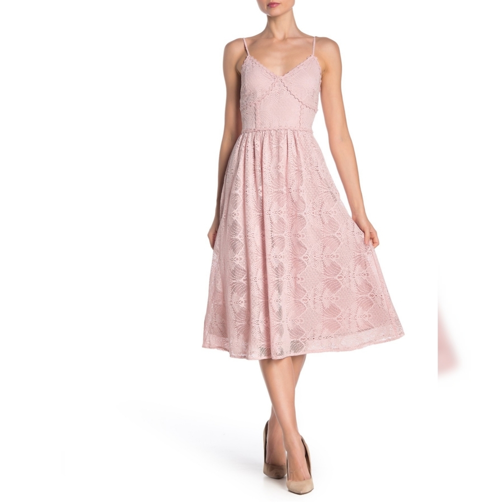 Lace Midi Dress NEW  NWOT